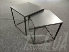 Журнальний стіл лофт (набір 2 в 1) “Ascet”