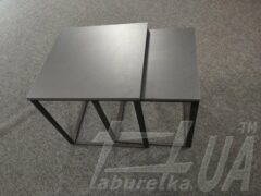 Журнальний стіл лофт (набір 2 в 1) “Ascet”