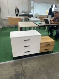 Комод у спальню лофт на 3 шухляди “Ascet”