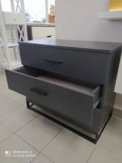Комод у спальню лофт на 3 шухляди “Ascet”