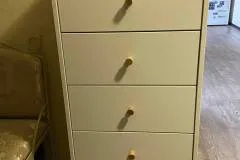 “Asgard” 5 narrow chest of drawers