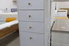 “Asgard” 5 narrow chest of drawers