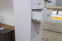 “Asgard” 5 narrow chest of drawers