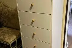 “Asgard” 5 narrow chest of drawers