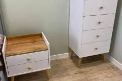 “Asgard” 5 narrow chest of drawers