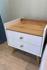 “Asgard” 2 scandi bedside table