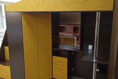 “Binky” DS37A Loft Bed with Stairs