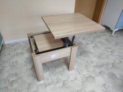 “Comfo” lift up coffee table to dining table