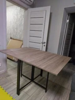 “Voody” foldable kitchen table