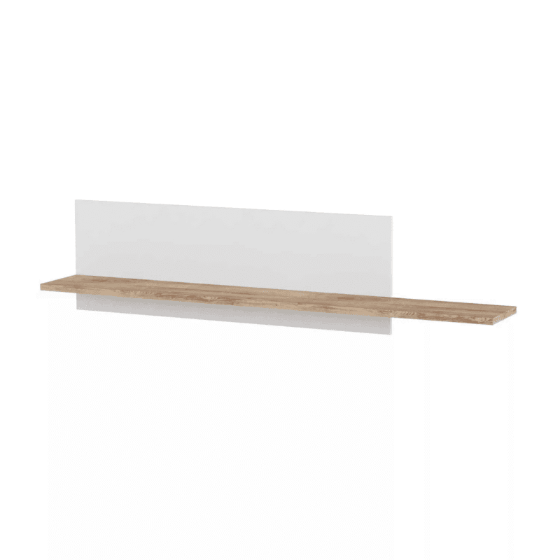 Wall shelf Picassa 170x41x30 cm – White Diamond