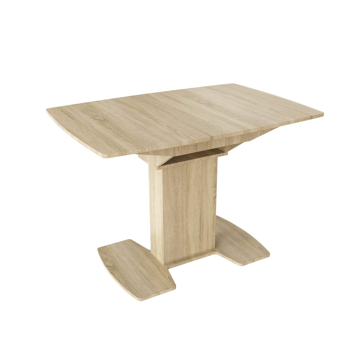Buy shanghai extendable table 110(141)x75x75 cm – Sonoma Oak for 3782 UAH Shanghai extendable table 110(141)x75x75 cm – Sonoma Oak