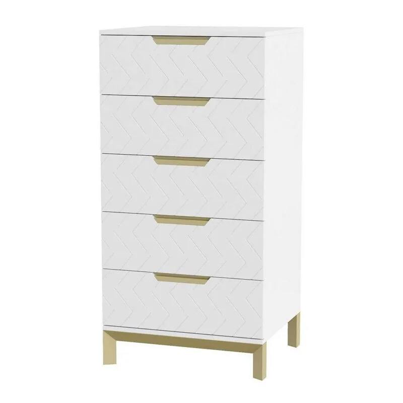 Комод для вещей Swan 1200 60x120x50 см – Белый супермат