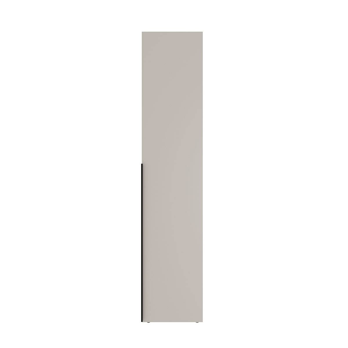 Light slim wardrobe 40x220x50 cm – Cashmere