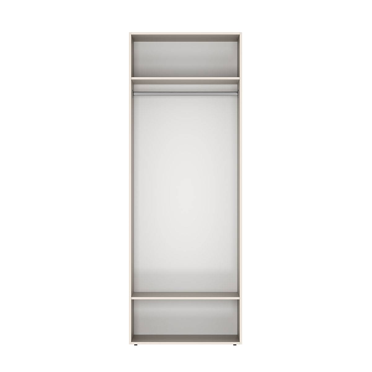 Шафа для одягу дводверна Light 80x220x50 см – Кашемір