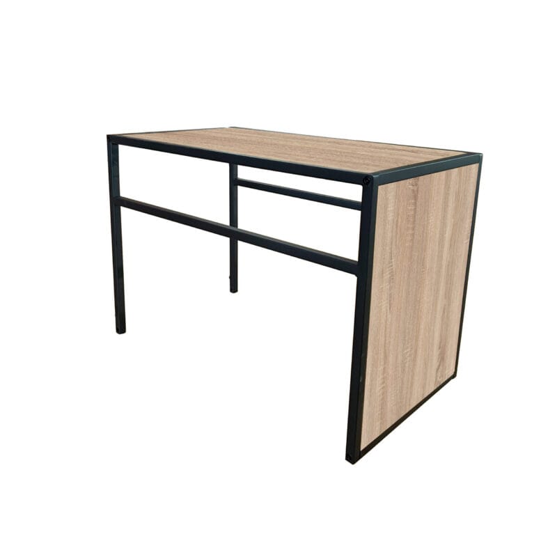 Fiji Double sofa side table 35x63x43 cm – Sonoma Oak / Black