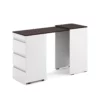 Стол комод трансформер Molli 45(141)x76x50 см – Белый бриллиант / Венге