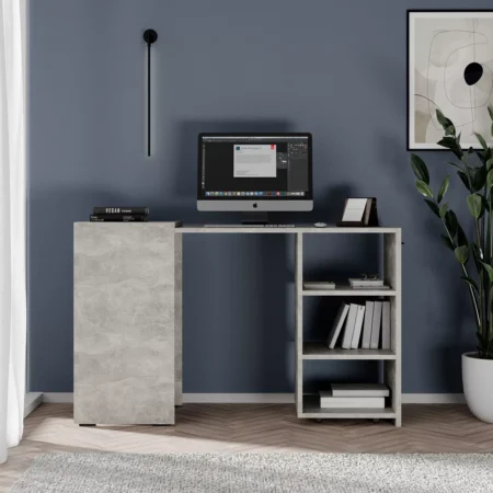 Стол тумба раскладной Dolli 45(141)x76x50 см – Ателье светлый