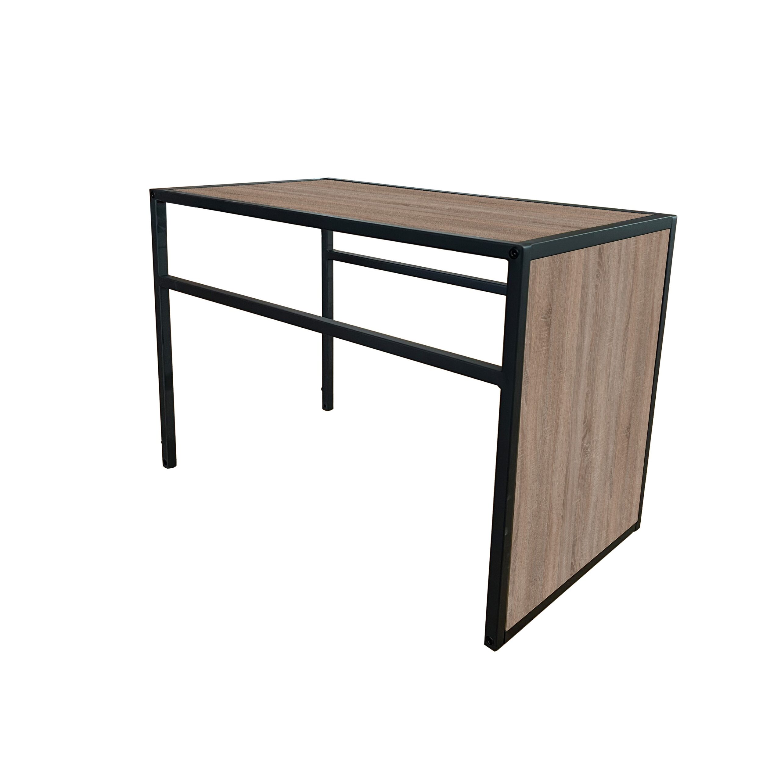 Приставний стіл Fiji Double 35x63x43 см – Дуб Вінтаж оксид / Чорний