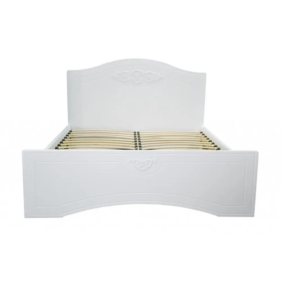 Ліжко в спальню Анжеліка – Білий супермат