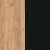Дуб Крафт золотой / Черный