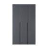 Buy hinged combined wardrobe №12 Light 120x220x50 cm – Graphite for 9744 UAH Hinged combined wardrobe №12 Light 120x220x50 cm – Graphite
