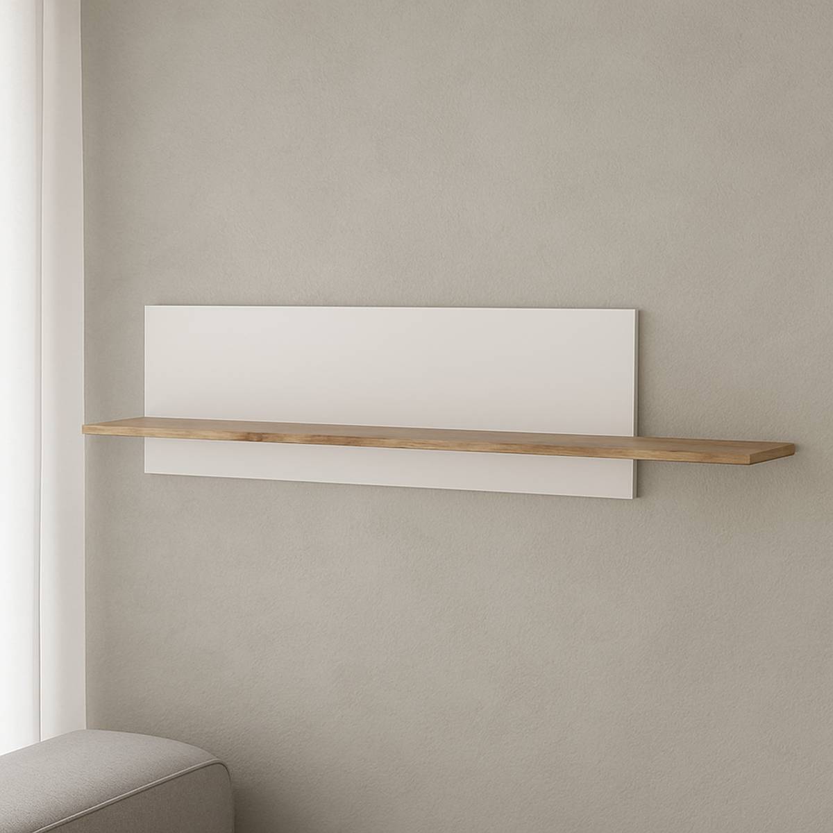 Buy wall shelf Picassa 170x41x30 cm – White Diamond for 1235 UAH Wall shelf Picassa 170x41x30 cm – White Diamond