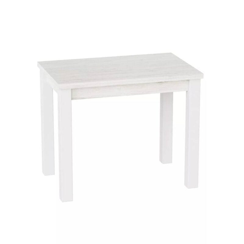 Dinner Extendable Dining Table 90(120)x75x60(90) cm – Artwood Light / White Diamond