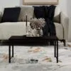 Кофейный столик Just Fiji 44x65x33 см – Венге / Черный Кофейный столик Just Fiji 44x65x33 см – Венге / Черный