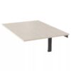 Mini wall mounted folding table 90x12(50) cm – Hickory Rockford Light