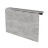 Откидной настенный стол Mini 90x12(50) см – Ателье светлый