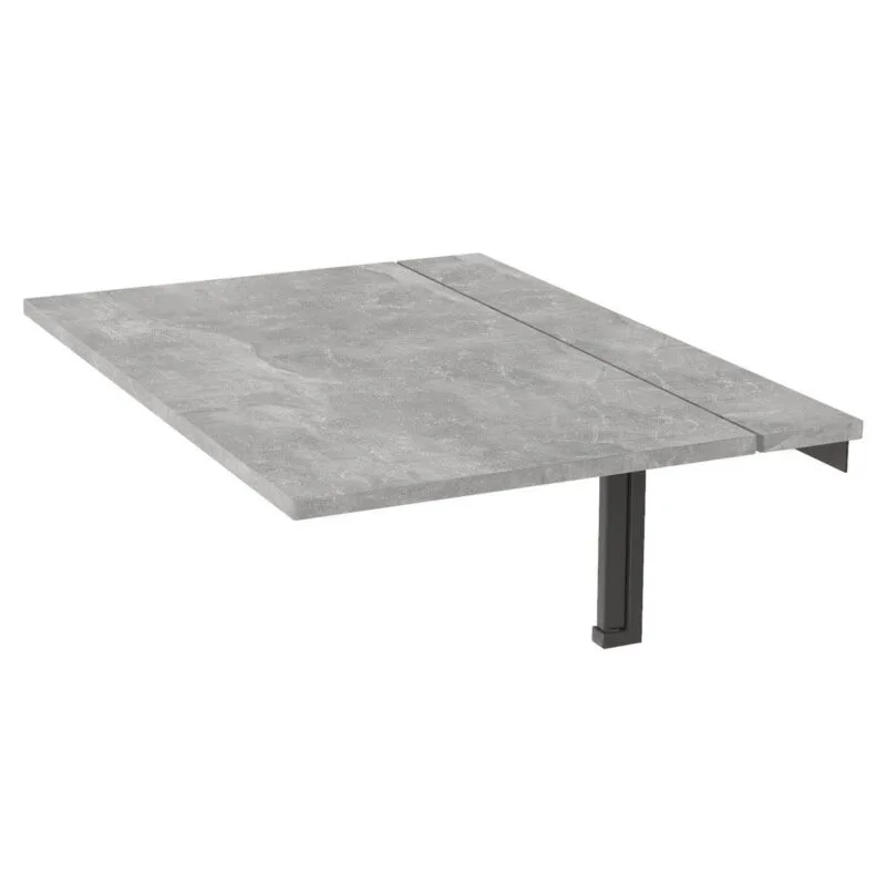 Откидной настенный стол Mini 90x12(50) см – Ателье светлый