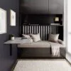 Откидной настенный стол Mini 90x12(50) см – Ателье светлый