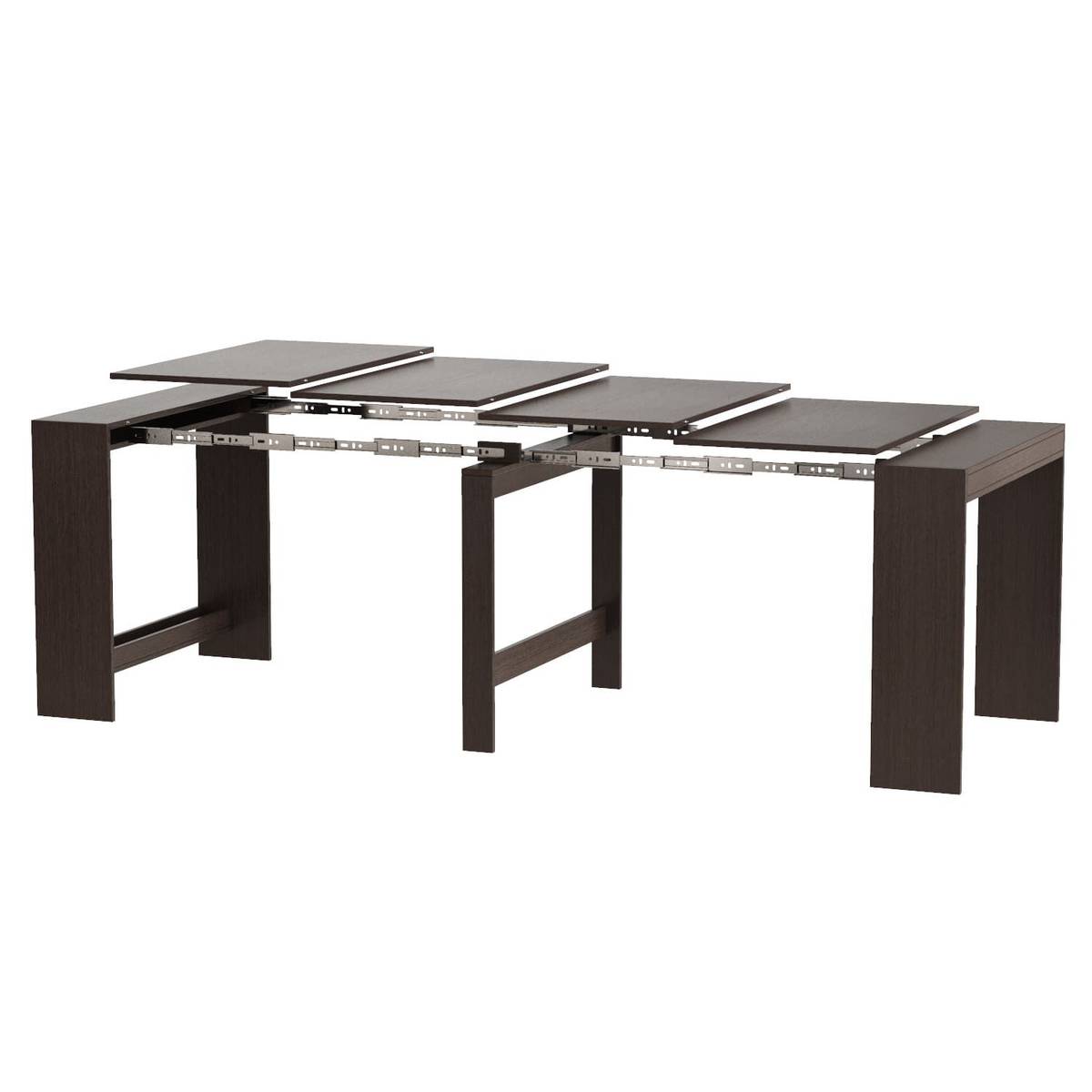 Python large extendable dining table (disassembled) 43(240)x75x90 cm – Wenge