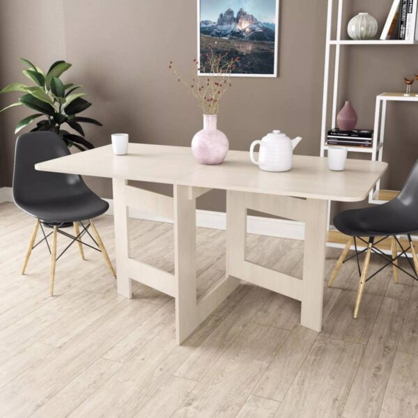 Стіл книжка розкладний великий Slim Bag 10(150)x75x77 см – Гікорі Рокфорд світлий