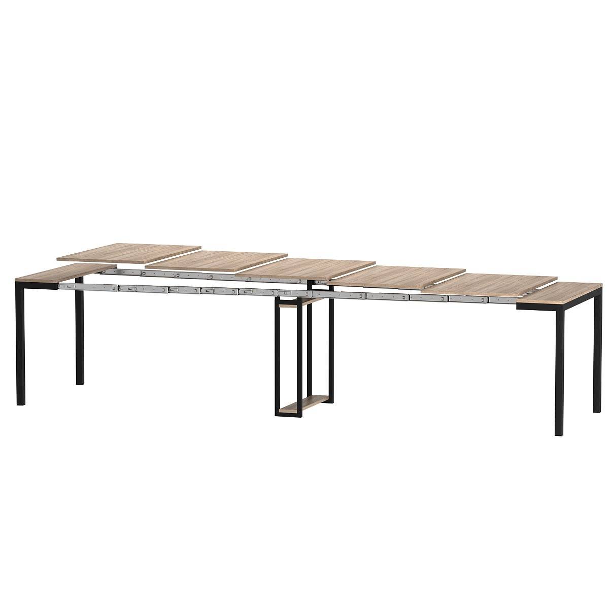 Великий стіл у вітальню розкладний Sensei 53(330)x75x90 см – Дуб Сонома