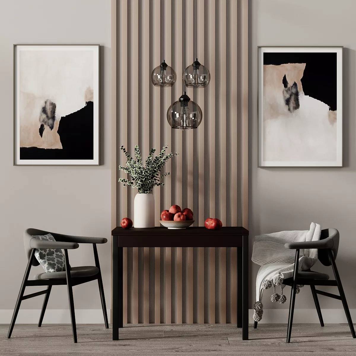 Стол кухонный раскладной Lunch 90(120)x75x60(90) см – Венге / Черный