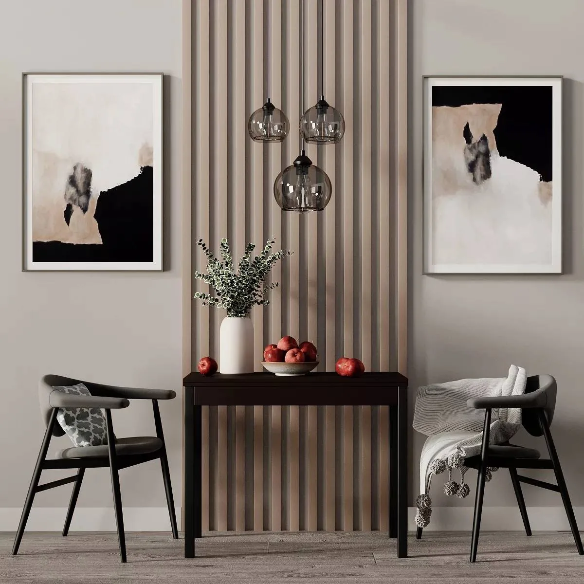 Стол кухонный раскладной Lunch 90(120)x75x60(90) см – Венге / Черный