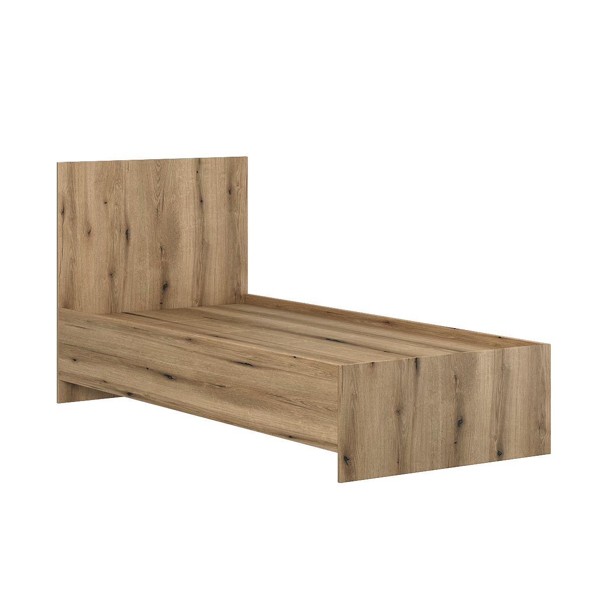 Кровать односпальная 90х200 Light – Дуб Евок