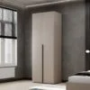 Шкаф для одежды двустворчатый Light №1 80x220x50 см – Кашемир