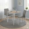 Обеденный столик на двоих Brevity Loft mini 67x75x67 см – Дуб Эвок / Белый бриллиант Обеденный столик на двоих Brevity Loft mini 67x75x67 см – Дуб Эвок / Белый бриллиант