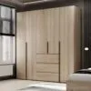 Шафа розпашна п'ятидверна Light №4 200x220x50 см – Дуб Сонома
