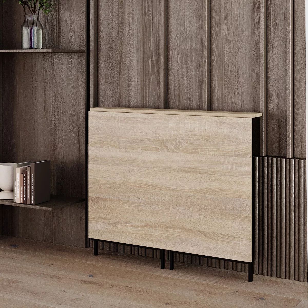 Buy sly compact folding table 90x76x10(57) cm – Sonoma Oak for 1860 UAH Sly compact folding table 90x76x10(57) cm – Sonoma Oak