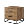 Ascet loft nightstand 48x45x42.5 cm – Evoke Oak