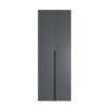 Hinged combined wardrobe №12 Light 120x220x50 cm – Graphite