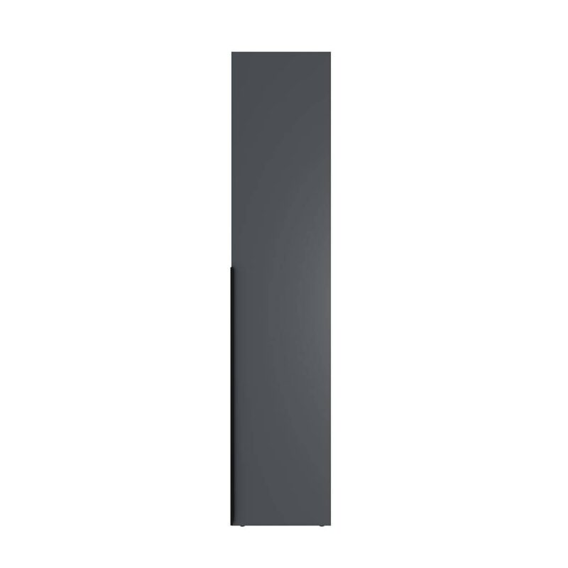 Light №12 three-door hinged wardrobe 120x220x50 cm – Graphite