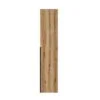 Light №13 2-Door Wardrobe with Shelves 80x220x50 cm – Evoke Oak