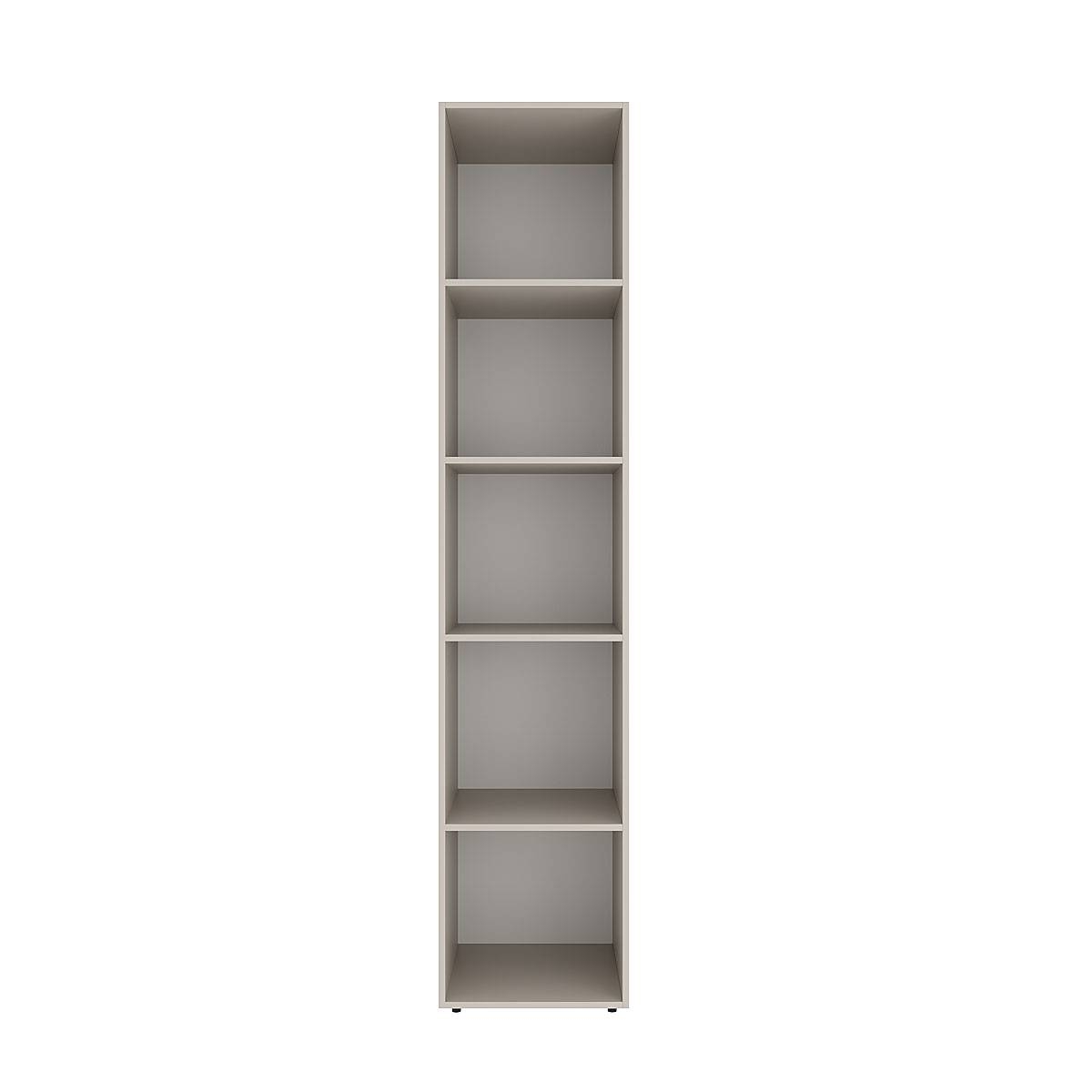Hinged combined wardrobe №15 Light 160x220x50 cm – Cashmere