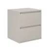 Light bedroom range: European king size bed frame and 2 bedside tables – Cashmere