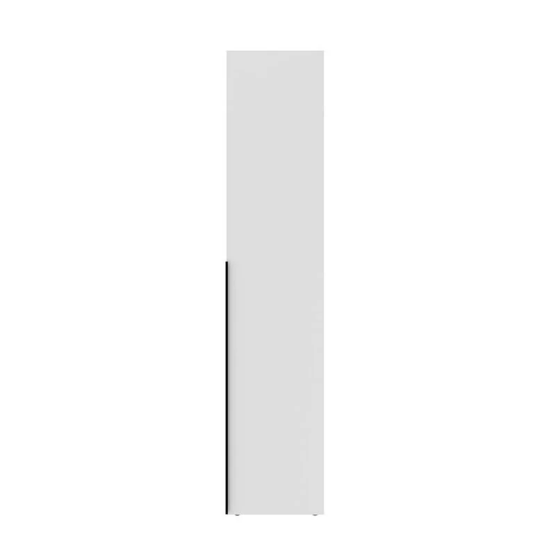 Light №1 Thin Wardrobe 40x220x50 cm – White Diamond