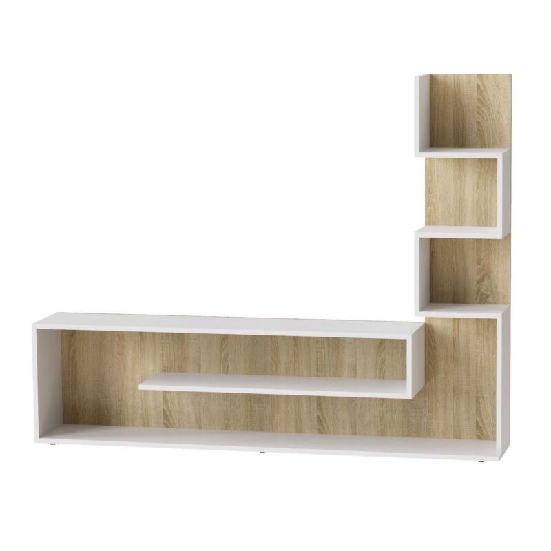 Мини стенка под телевизор Light 155x121.5x21.6 см – Дуб Сонома